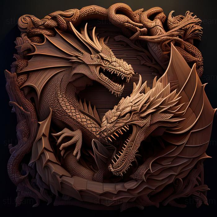 3D model The Dragon Masters Path The Road to Become a Dragon Mas (STL)